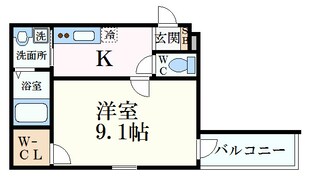 フジパレス小河通Ⅱ番館の物件間取画像